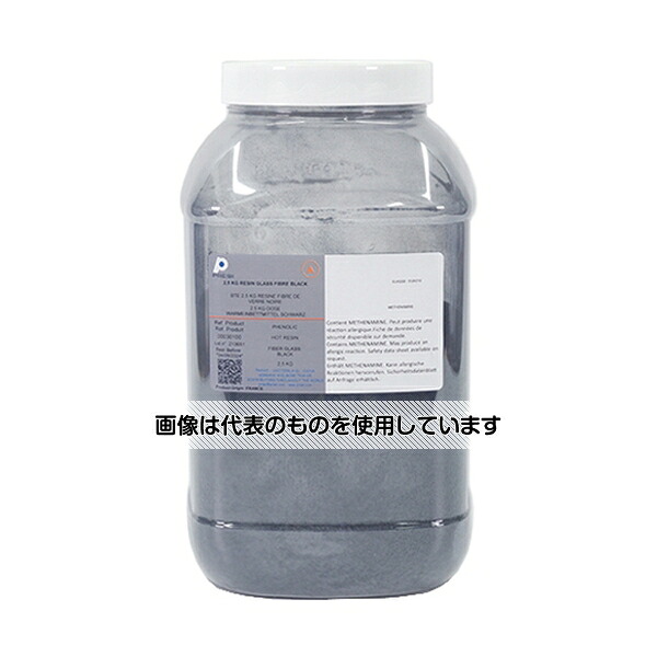 アズワン(AS ONE) 加熱加圧樹脂(フェノール黒ガラスファイバー2.5Kg1個) 03010 入数：1箱