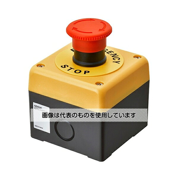 アズワン(AS ONE) 非常停止用押ボタンスイッチ A22NE-M-P102-N-B 入数：1個