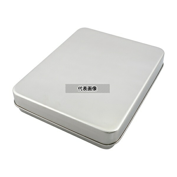 松本製器 4号 深型フタ付ステンレスバット 300×240×60mm