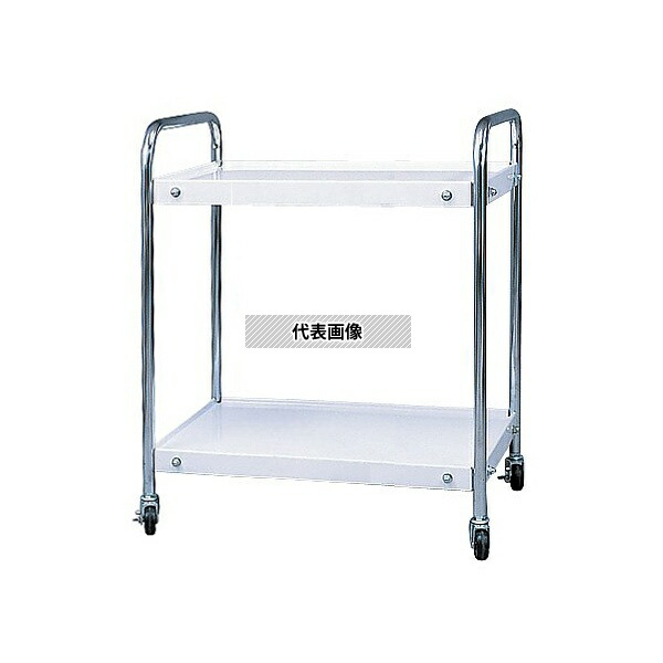 富士医療測器 ホスピタルワゴン(2段) 705×390×730mm WD6-50 2段式