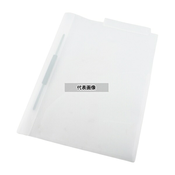 LIHITLAB HK1732U-ミ カラーカルテフォルダー クリア 1箱(200枚入)