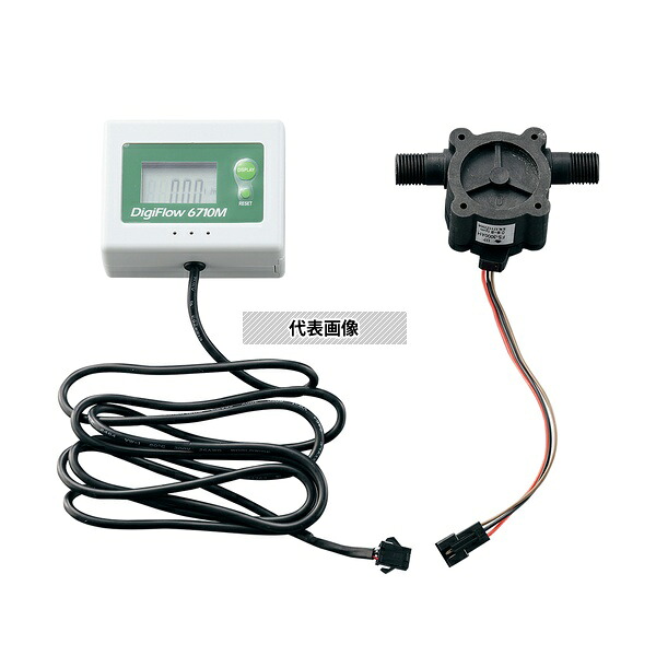 アズワン DF0671 バッテリー式流量計