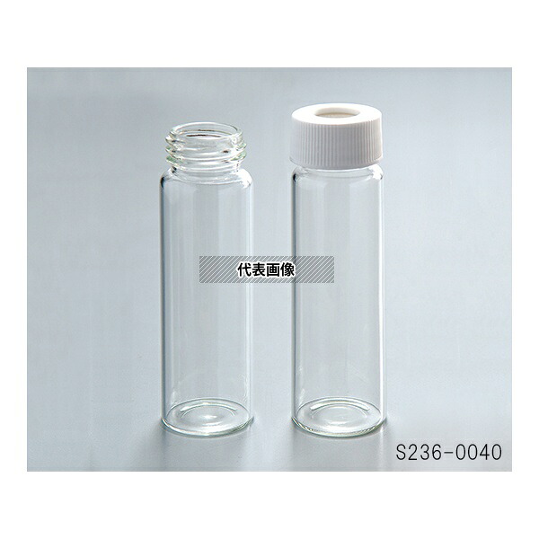 Thermo Fisher Scientific S336-0040 飲料水分析用バイアル(I-CHEM) クラス300 厚板セプタム 72本入｜ファーストFACTORY