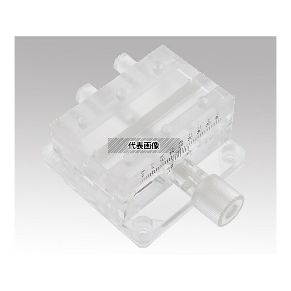 アズワン SK-60C スケルトンステージ(R) ラックピニオン式 クリア