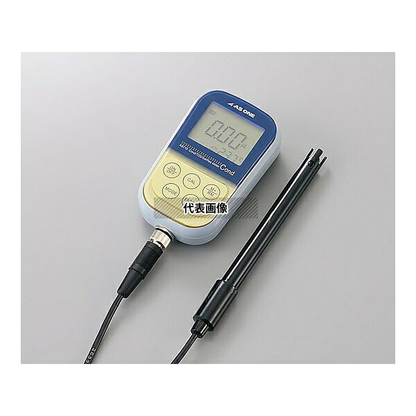 アズワン AS710 防水ポータブル導電率メーター 英語版校正証明書付