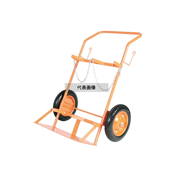 アズワン ASBC-02 ボンベ運搬台車 2輪