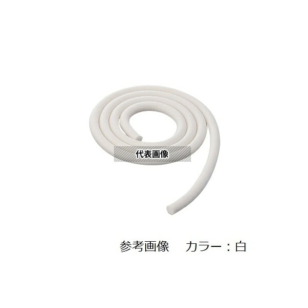 アズワン シリコンスポンジ 白 φ5mm 長さ10m