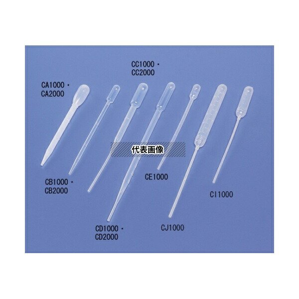 栄研化学 スポイト2号 1箱（500本×4袋入） CB1000 1箱(500本×4袋入)