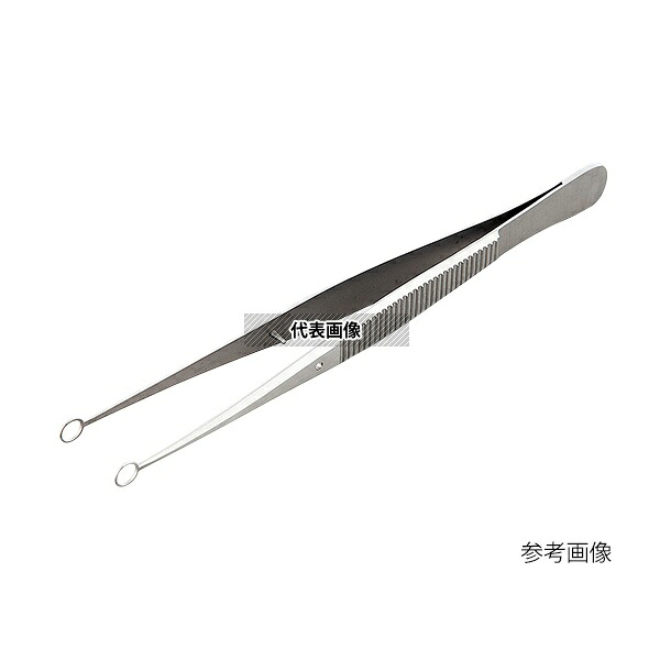 アズワン No.6 リングピンセット 180mm|ファーストFACTORY