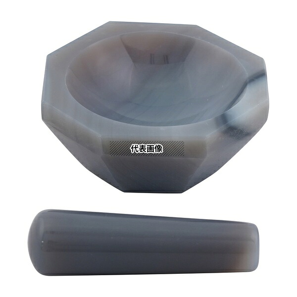 アズワン メノー乳鉢(浅型) φ50×φ60×12mm 乳棒付き