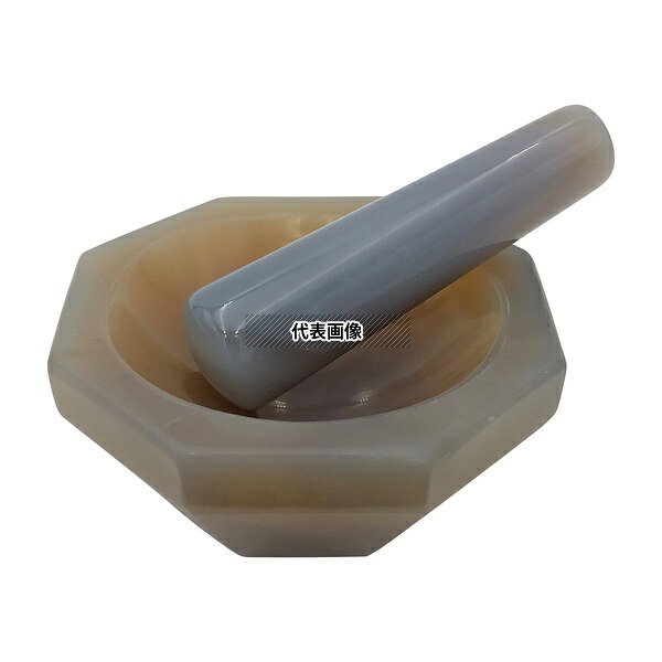 アズワン メノー乳鉢(浅型) φ55×φ70×13mm 乳棒付き