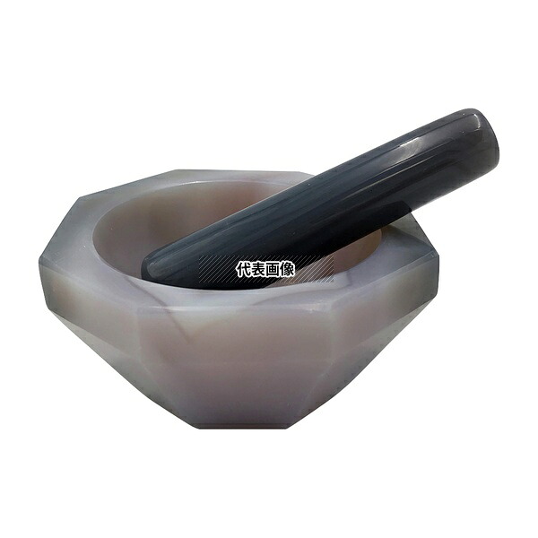 アズワン メノー乳鉢(深型) φ80×φ100×32mm 乳棒付き