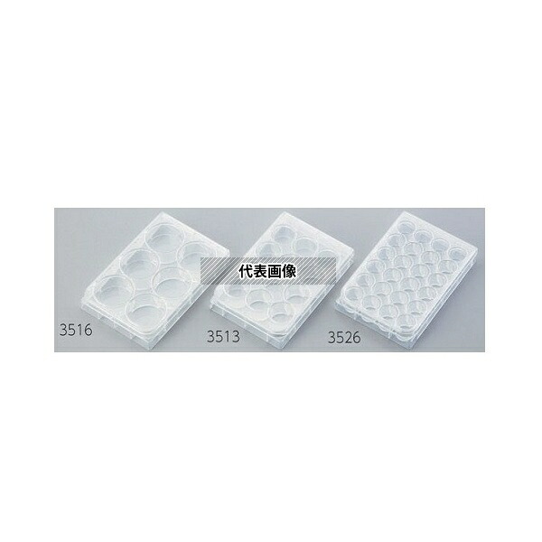 Corning(Falcon) 3516 マルチプルウェルプレート 6ウェル 平底 1箱(1枚&times;50袋入)｜ファーストFACTORY 18,150円