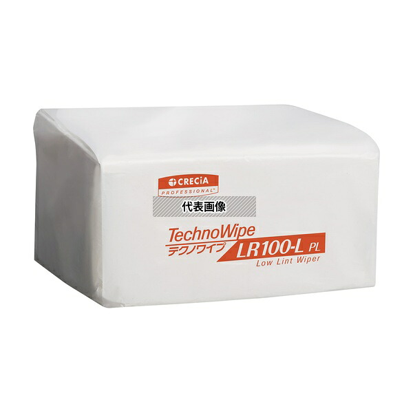 クレシア 63431 テクノワイプLR100-L PL 1箱(100枚×16袋入)
