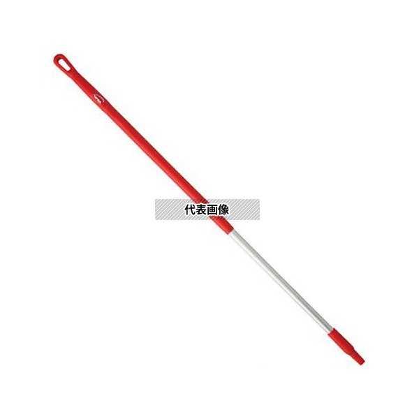 Vikan 2935 ハンドル デッキブラシ用 アルミニウム製 赤