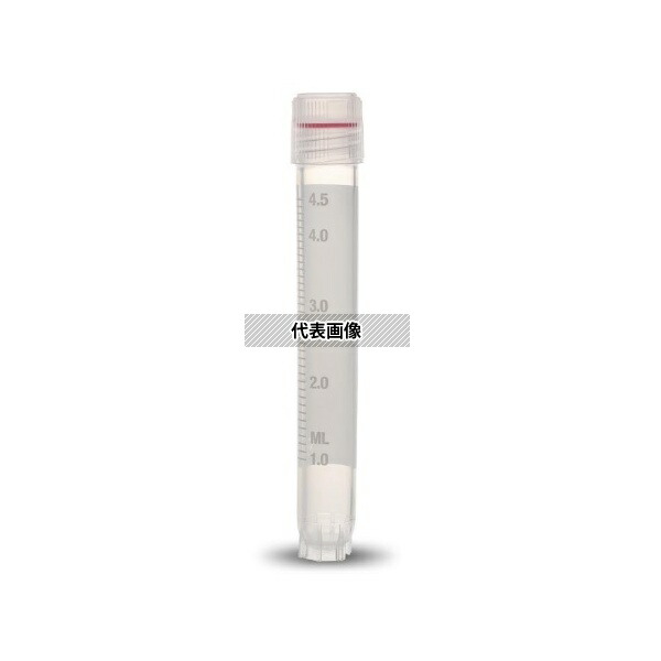 Simport T308-5A クライオバイアル Oリングシールタイプ 5mL 外ネジ・自立型 1箱(100個×10袋入)