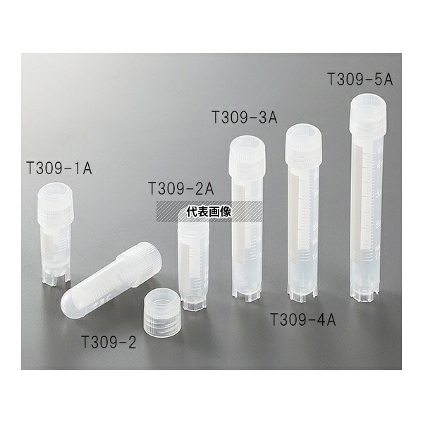 Simport T309-3A クライオバイアル リップシールタイプ 3mL 外ネジ・自立型 1箱(100個×10袋入)|ファーストFACTORY