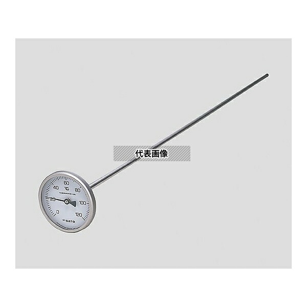 アズワン(AS ONE) 堆肥用バイメタル温度計 1407-00 入数：1本