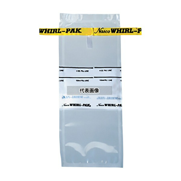 NASCO B01339 フラットワイヤーサンプリングバッグ 75×185mm 1箱(500枚入) 16,711円