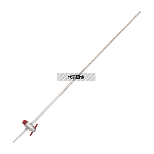 アズワン 10mL ビュレット PTFEコック付 校正証明書付