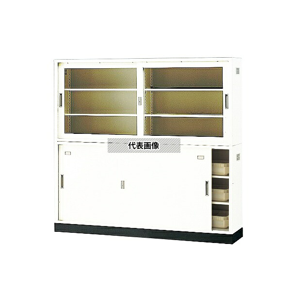 アズワン N-180・OWセット 耐薬引違保管庫 1760&times;400&times;1850mm(&times;4室) [法人限定]｜ファーストFACTORY