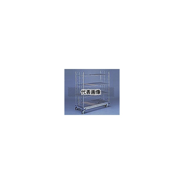 アズワン(AS ONE) スタンダードエレクターシェルフ標準セット ドーリー付 LL610 1組 [法人限定]