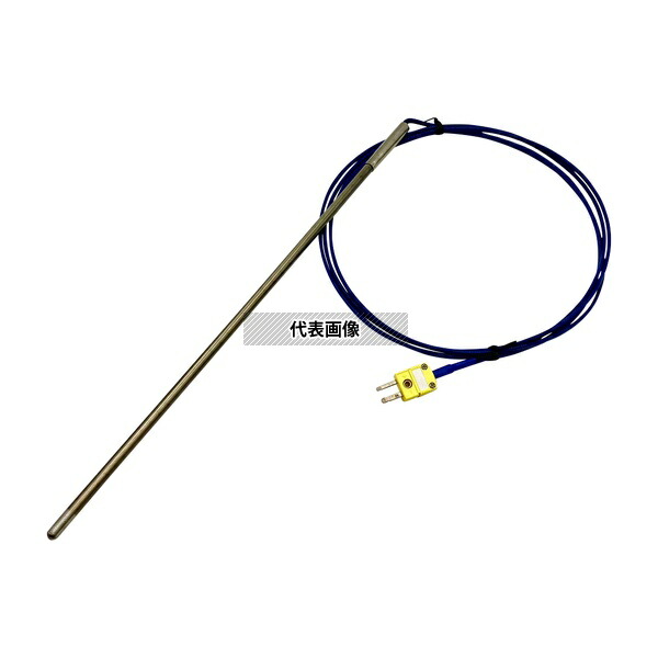 アズワン KTO-64300C K熱電対(オメガコネクタタイプ) 校正証明書付