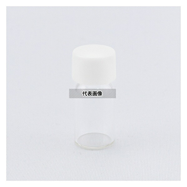 日電理化硝子 250004 ねじ口びん(標準セット) 透明 2mL S-09A 1箱(100本入)