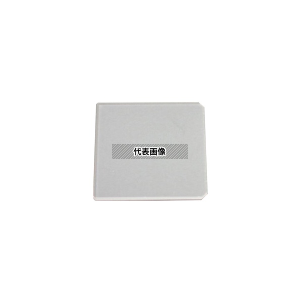 クリスタルベース SAP-C-S-□10-10 単結晶基板 サファイア基板 片面鏡面 方位 C(0001) 10×10×0.5mm 10枚入
