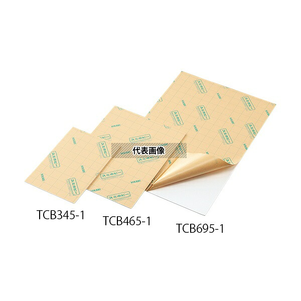 アズワン(ASONE) TCB695-1 発泡ポリスチレンシート 片面粘着付 600×900×5mm 1袋(5枚入)