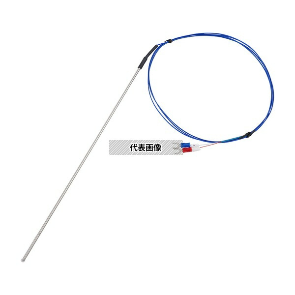 アズワン DS-2010-300 K熱電対(シース型・テフロン(R)被覆) M4Y端子タイプ 300mm 11,167円
