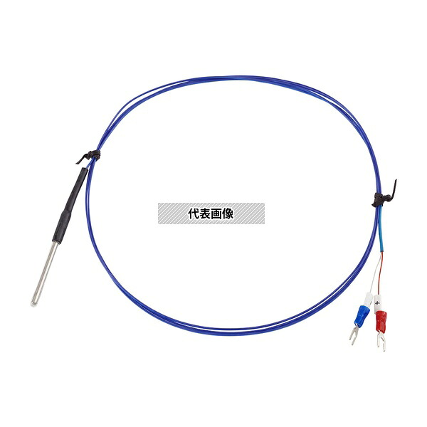 アズワン DS-2010-50 K熱電対(シース型・テフロン(R)被覆) M4Y端子タイプ 50mm|ファーストFACTORY
