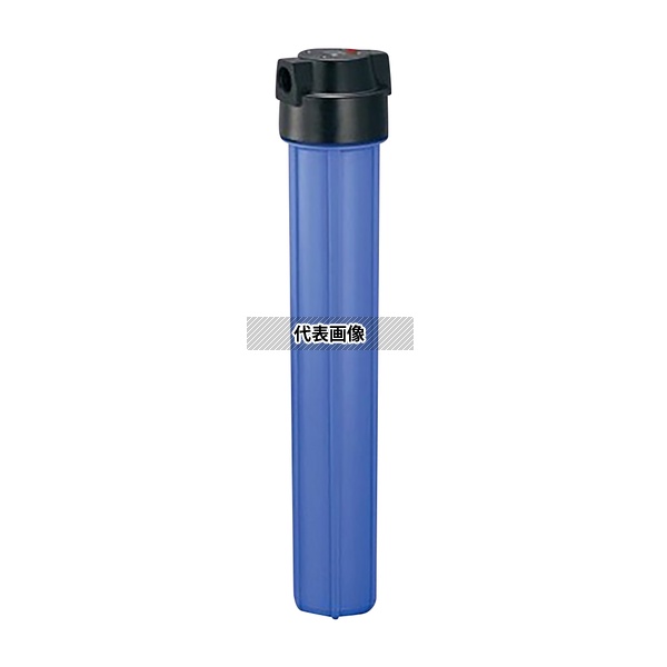 アズワン 青PP20NPT1/2 フィルターハウジング 500mm