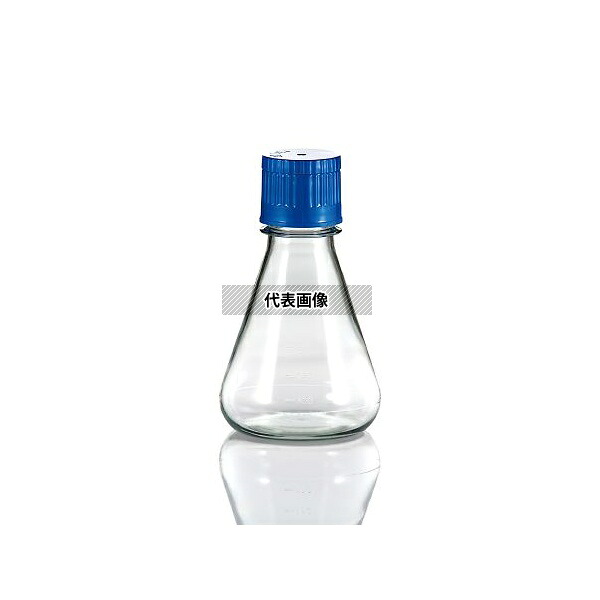 TriForest FPC0250S PC滅菌三角フラスコ(オートクレーブ対応) 平底タイプ 250mL 12本入
