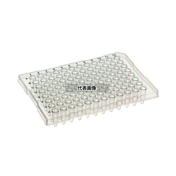 アズワン(asone) PCRプレート(セミスカートタイプ) UltraFlux スタンダード 10枚入 3420-00 1パック(10枚入)