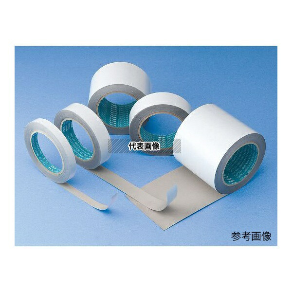 アズワン(AS ONE) 導電布テープ ノンハロゲン 70mm×170μm×50m TR-70NHB 1巻
