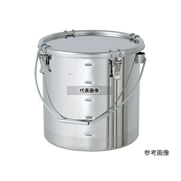 MONOVATE(旧:日東金属工業) CTB-M-24 目盛付き汎用容器 クリップ式 10L