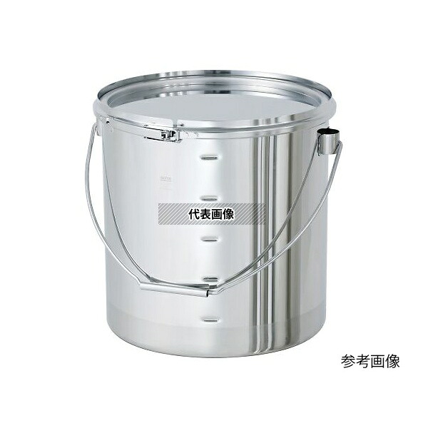 MONOVATE(旧:日東金属工業) CTLB-M-27 目盛付き汎用容器 バンド式 15L