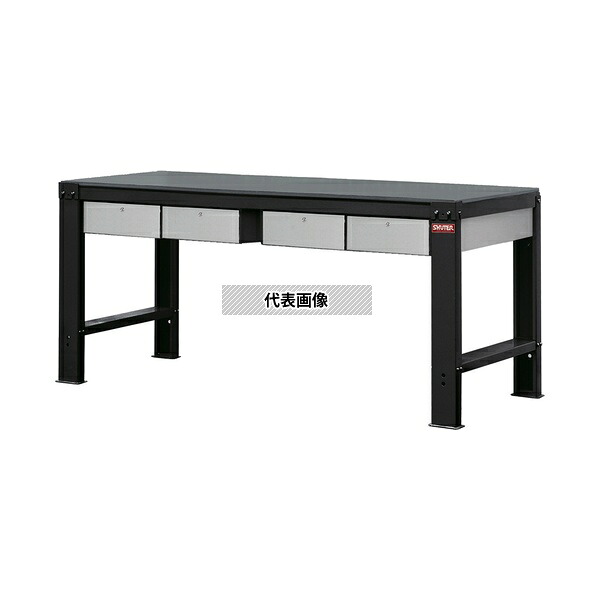アズワン WHD-6I 中量作業台(引き出し付)1800×750×800mm [法人限定]