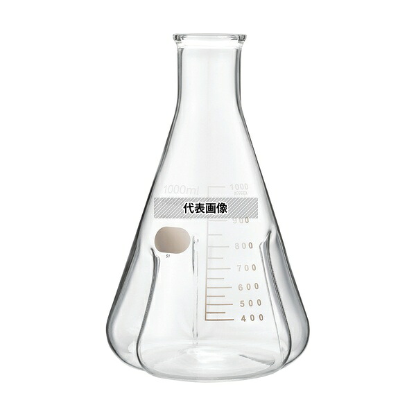 HARIO BSF-1L-SCI バッフル付き三角フラスコ 1000mL|ファーストFACTORY