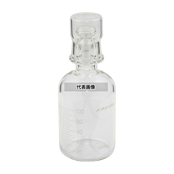 アズワン 標準試薬保存容器 目盛付 100mL