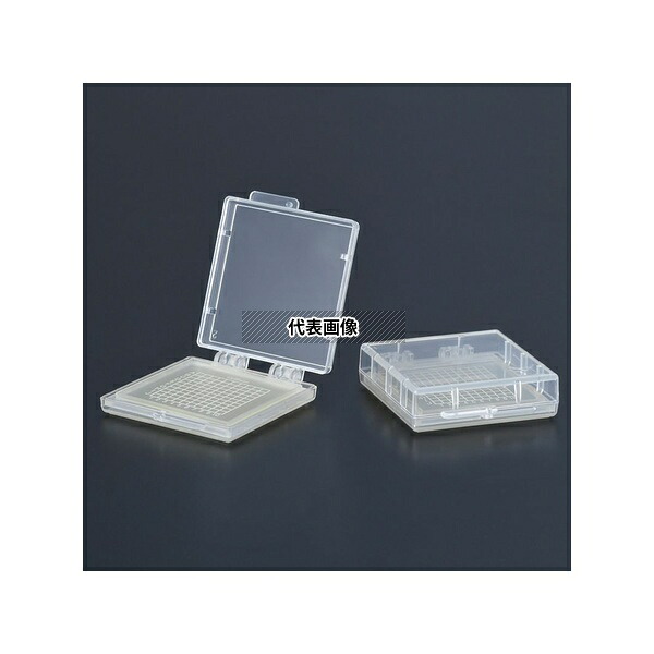 エクシール GC00-16010 精密部品搬送ケース ゲルベース(R) 2インチ 透明 フラットF7 Lタイプ 10個入