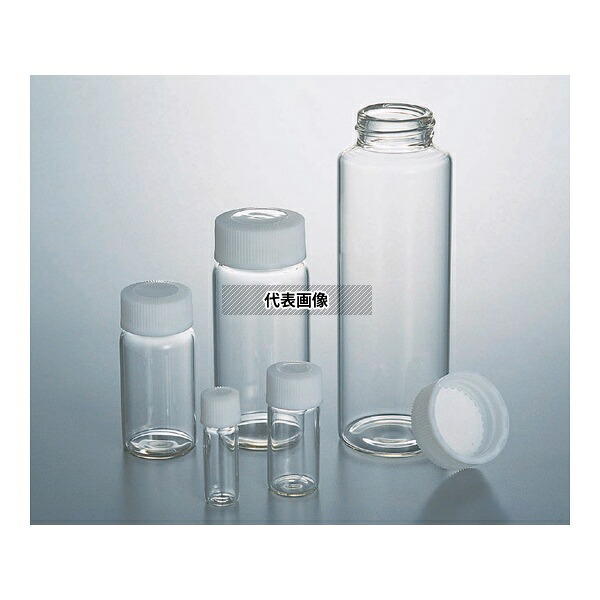 マルエム No.2 スクリュー管瓶 6mL 透明(ケース販売)100本入