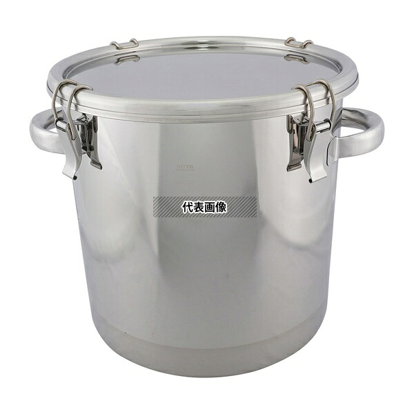 MONOVATE(旧:日東金属工業) CTH-33 密閉式タンク 25L(把手タイプ・SUS304)