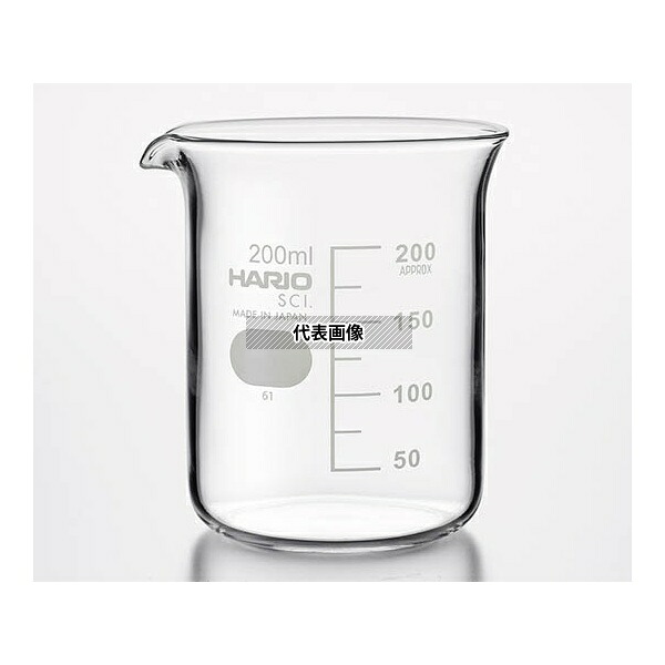 HARIO B-200 SCI ビーカー 200mL 36個入｜ファーストFACTORY