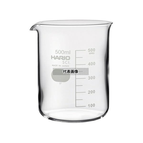 HARIO B-500 SCI ビーカー 500mL 12個入