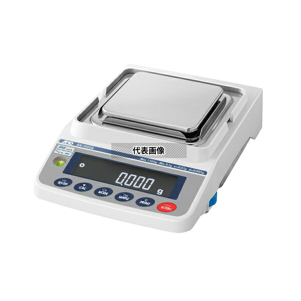 アズワン(AS ONE) 校正分銅内蔵精密電子天秤 GX-1003A 1台