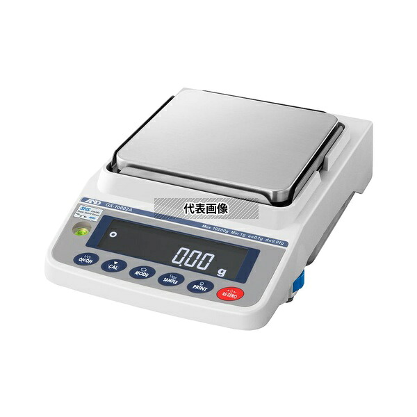 エー・アンド・デイ GX-10002A 校正用分銅内蔵型天びん GX-Aシリーズ ひょう量:10200g 最小表示:0.01g