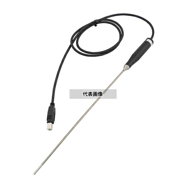 アズワン(AS ONE) デジタル温度計用 標準センサ(K熱電対) SK-S101K 1台