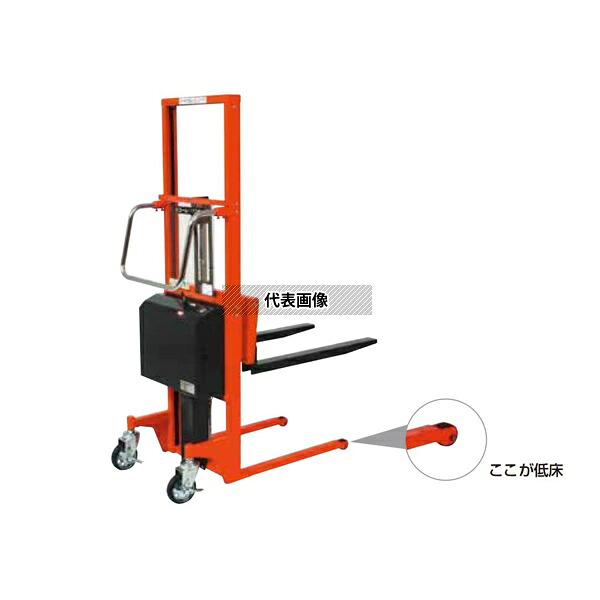 東正車輌 GLF-B150-12-5H ゴールドリフター マスト式 メカリフト ボールネジ・電動式 低床 150kg 1020×550×1501mm